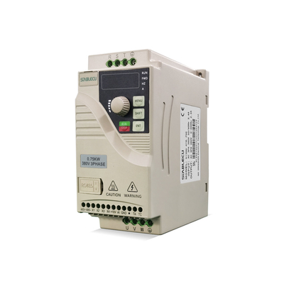0.75KW Three Phase 380V Input VFD Inverter For Motor Speed Control